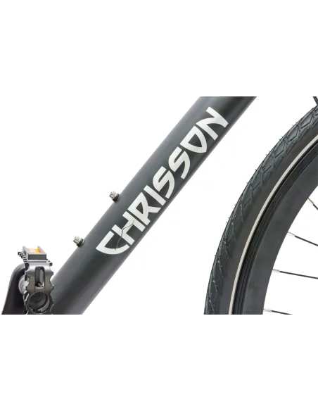 Rower Elektryczny Męski Trekkingowy Koła 28" Aluminium LCD 250 W Tarcze