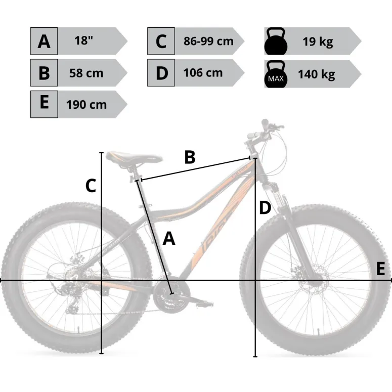 Rower Fatbike Terenowy Shimano Szerokie Opony 26 Amortyzacja Aluminium HIT!