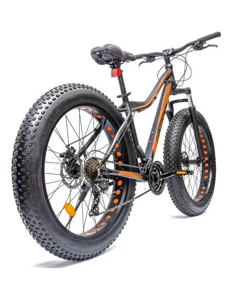 Rower Fatbike Terenowy Shimano Szerokie Opony 26 Amortyzacja Aluminium HIT!