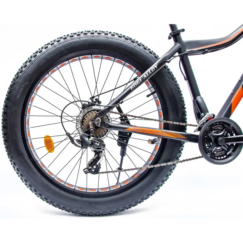 Rower Fatbike Terenowy Shimano Szerokie Opony 26 Amortyzacja Aluminium HIT!