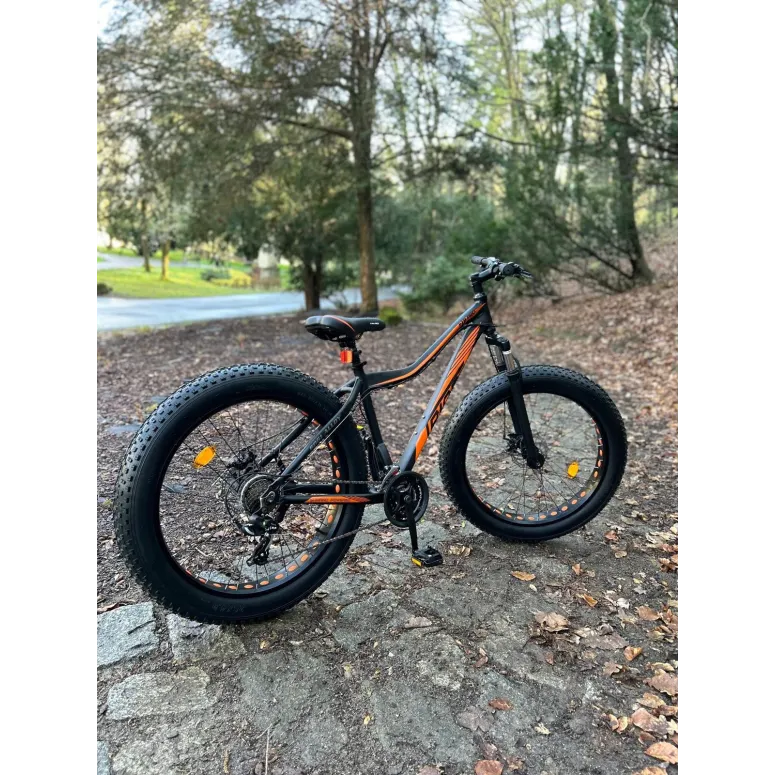 Rower Fatbike Terenowy Shimano Szerokie Opony 26 Amortyzacja Aluminium HIT!