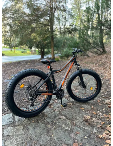 Rower Fatbike Terenowy Shimano Szerokie Opony 26 Amortyzacja Aluminium HIT!