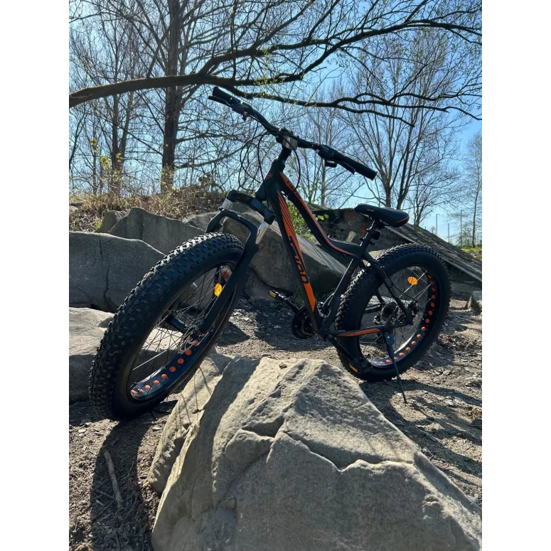 Rower Fatbike Terenowy Shimano Szerokie Opony 26 Amortyzacja Aluminium HIT!