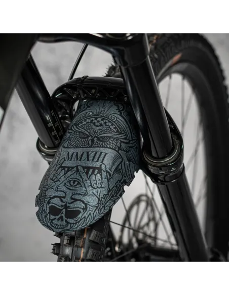 Błotnik Rowerowy Przedni Riesel Design FE-S057 Czarny