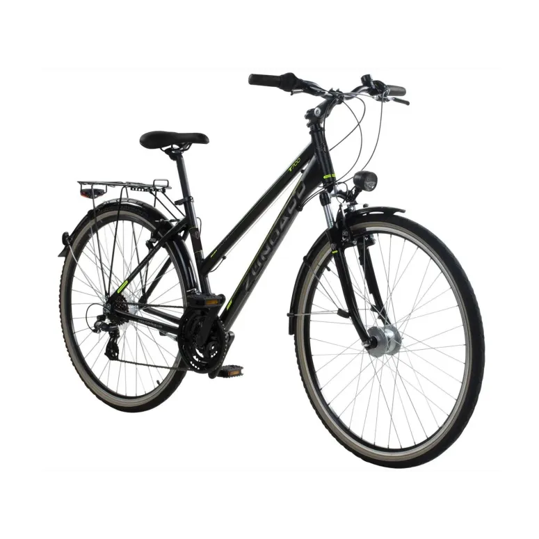 Damski Rower Trekkingowy 28 Alu 21 Biegów Światła - 5