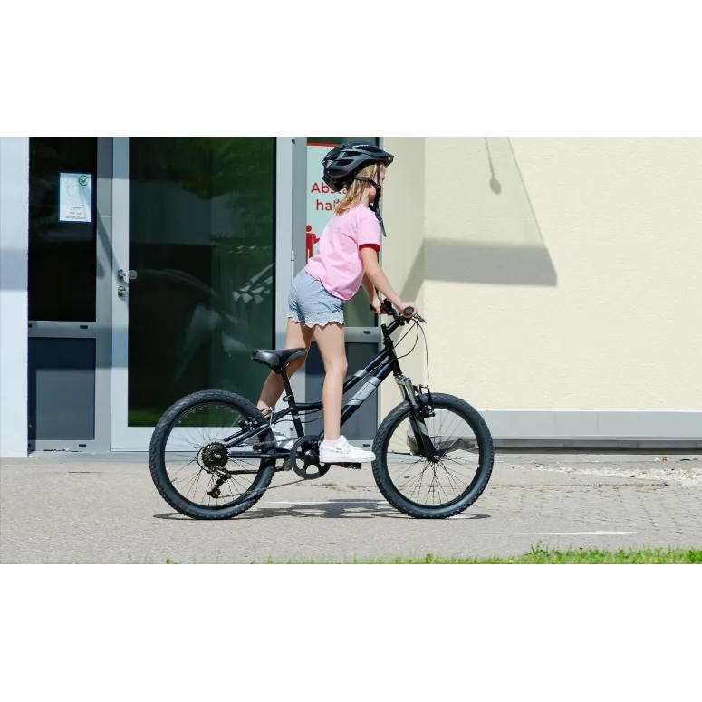 Rower Dziecięcy 20" Dziewczęcy Chłopięcy Dzwonek Stopka Odblaski Saiguan