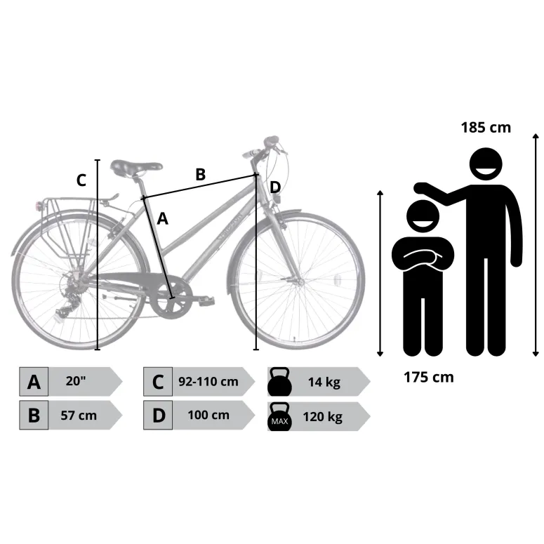 Rower Damski Miejski Koła 28" SHIMANO Błotniki Oświetlenie Bagażnik Damka