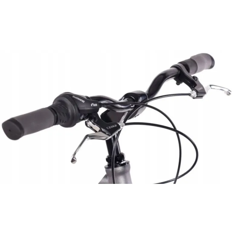 Rower Damski Miejski Koła 28" SHIMANO Błotniki Oświetlenie Bagażnik Damka