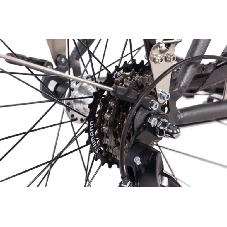 Rower Damski Miejski Koła 28" SHIMANO Błotniki Oświetlenie Bagażnik Damka