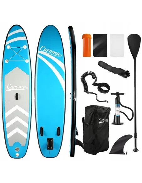 Deska Nadmuchiwana Caroma SUP Board 305 cm 120 kg Wiosła Pompka PCV Zestaw