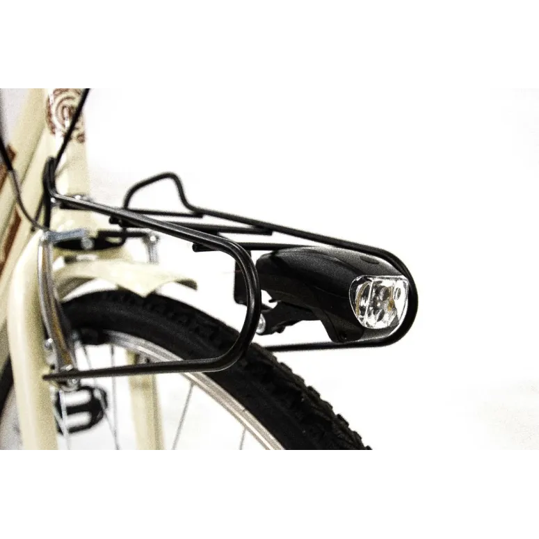 Miejski Rower Damski Retro 28 Damka 6 Bieg Światła - 2