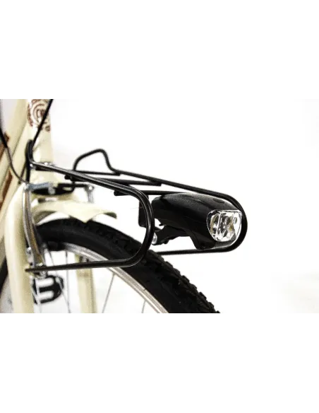 Miejski Rower Damski Retro 28 Damka 6 Bieg Światła - 2