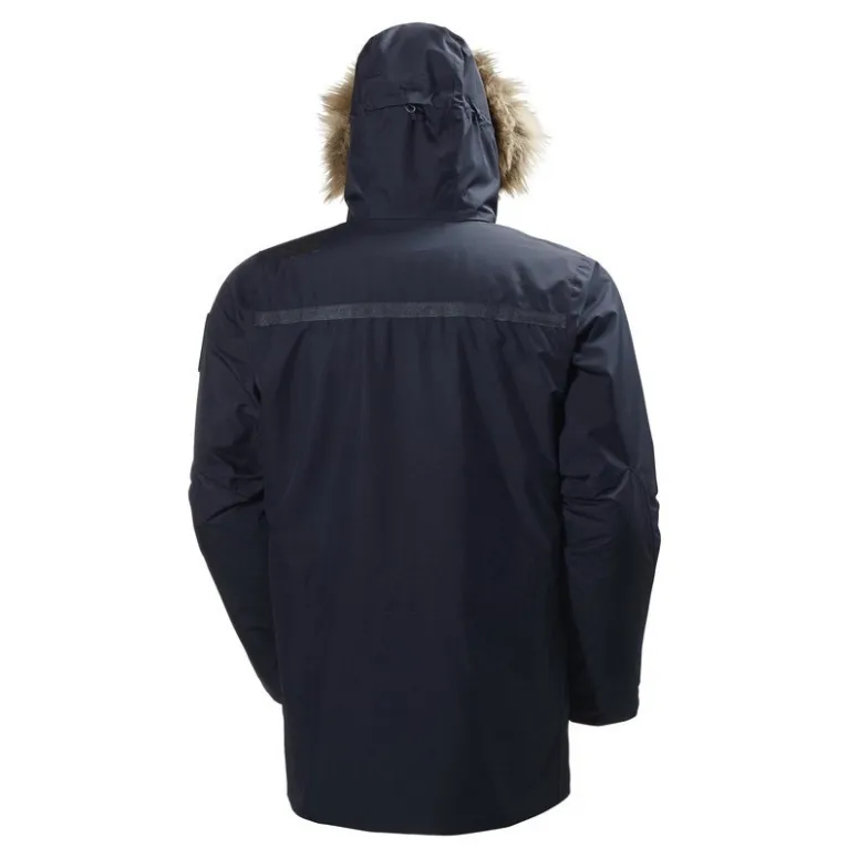 Kurtka Męska Zimowa Helly Hansen Coastal 2 Parka Granatowa Membrana r. XL