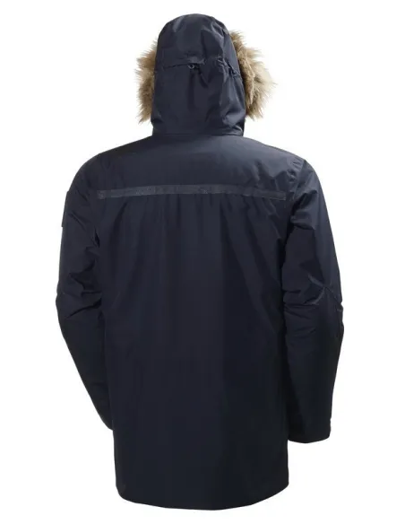 Kurtka Męska Zimowa Helly Hansen Coastal 2 Parka Granatowa Membrana r. XL
