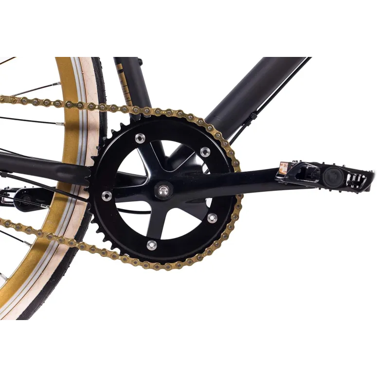 Rower Szosowy Miejski 28" Stalowy Uniwersalny Nexus 3 Dual Pivot Vintage