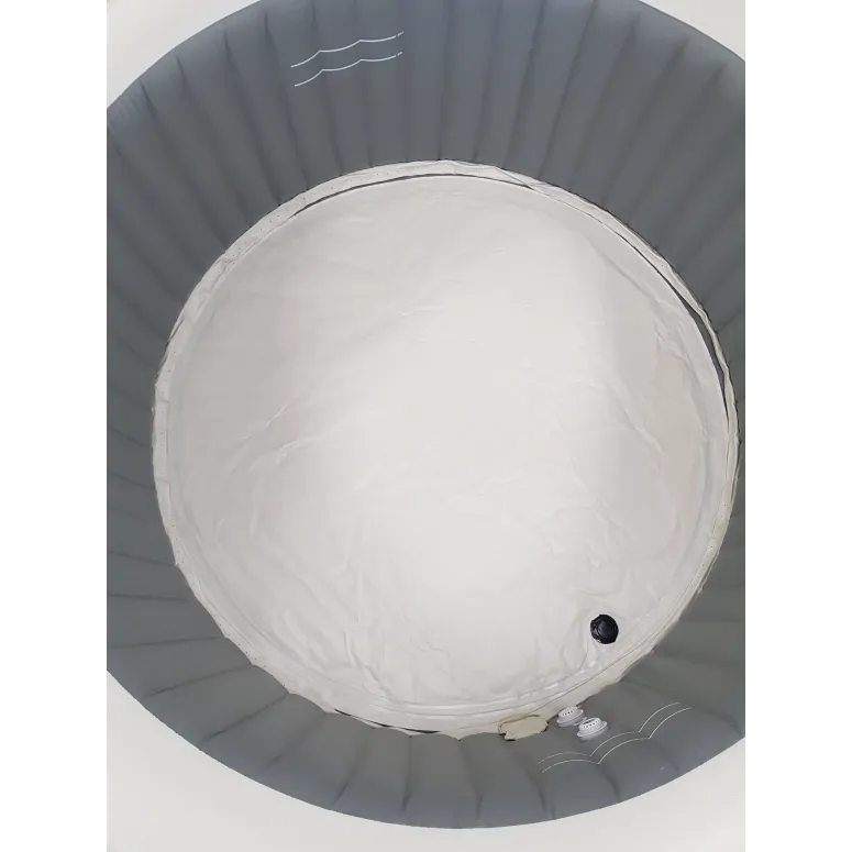 Basen Dmuchany Z Hydromasażem Intex Greywood Zestaw 140 Dysz 4 Osoby 196 cm