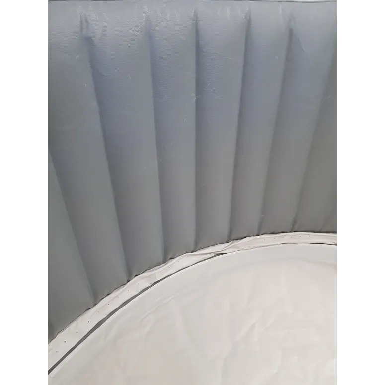 Basen Dmuchany Z Hydromasażem Intex Greywood Zestaw 140 Dysz 4 Osoby 196 cm