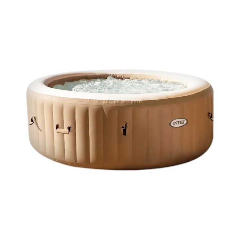 Basen Dmuchany Z Hydromasażem Intex Pure Spa Zestaw 120 Dysz 4 Osoby 196 cm
