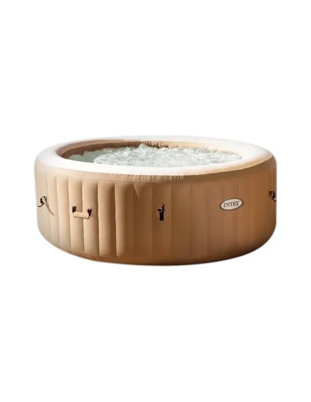 Basen Dmuchany Z Hydromasażem Intex Pure Spa Zestaw 120 Dysz 4 Osoby 196 cm