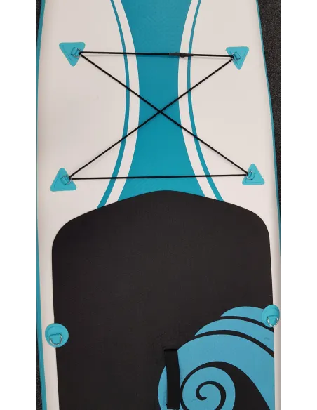 Deska SUP Pompowana Exprotrek Zestaw Z Wiosłem Do Pływania Paddle 327 cm
