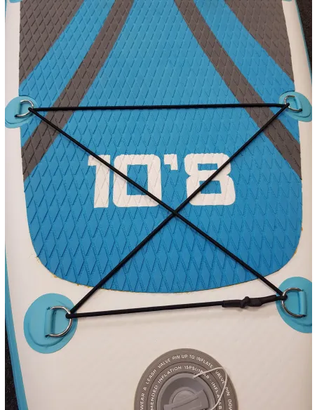 Deska SUP Pompowana Exprotrek Z Wiosłem Zestaw Do Pływania Paddle 327 cm