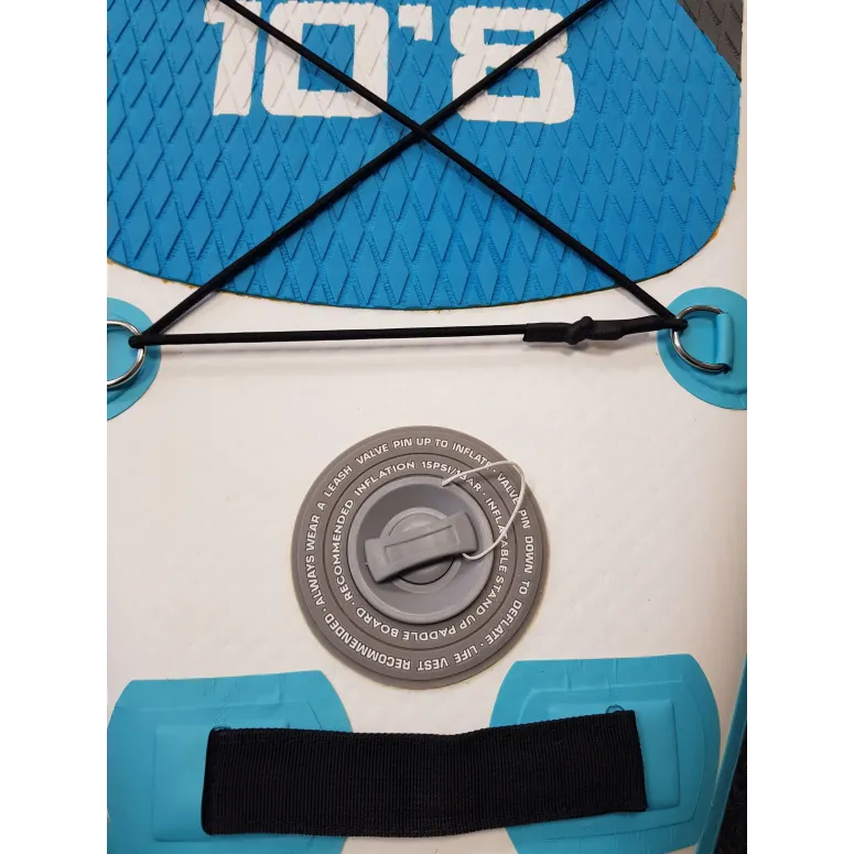 Deska SUP Pompowana Exprotrek Z Wiosłem Zestaw Do Pływania Paddle 327 cm