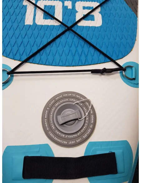Deska SUP Pompowana Exprotrek Z Wiosłem Zestaw Do Pływania Paddle 327 cm