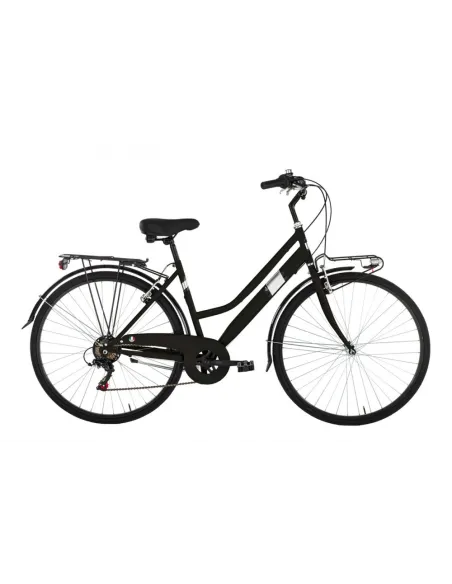 Miejski Rower Damski Retro 28 Damka Bagażniki - 1