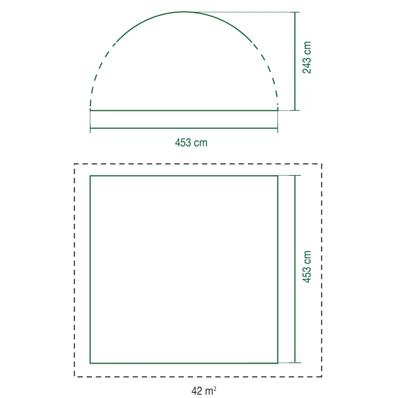 Namiot Turystyczny Coleman Event Dome Imprezowy 4,5x4,5m Pawilon Ogrodowy