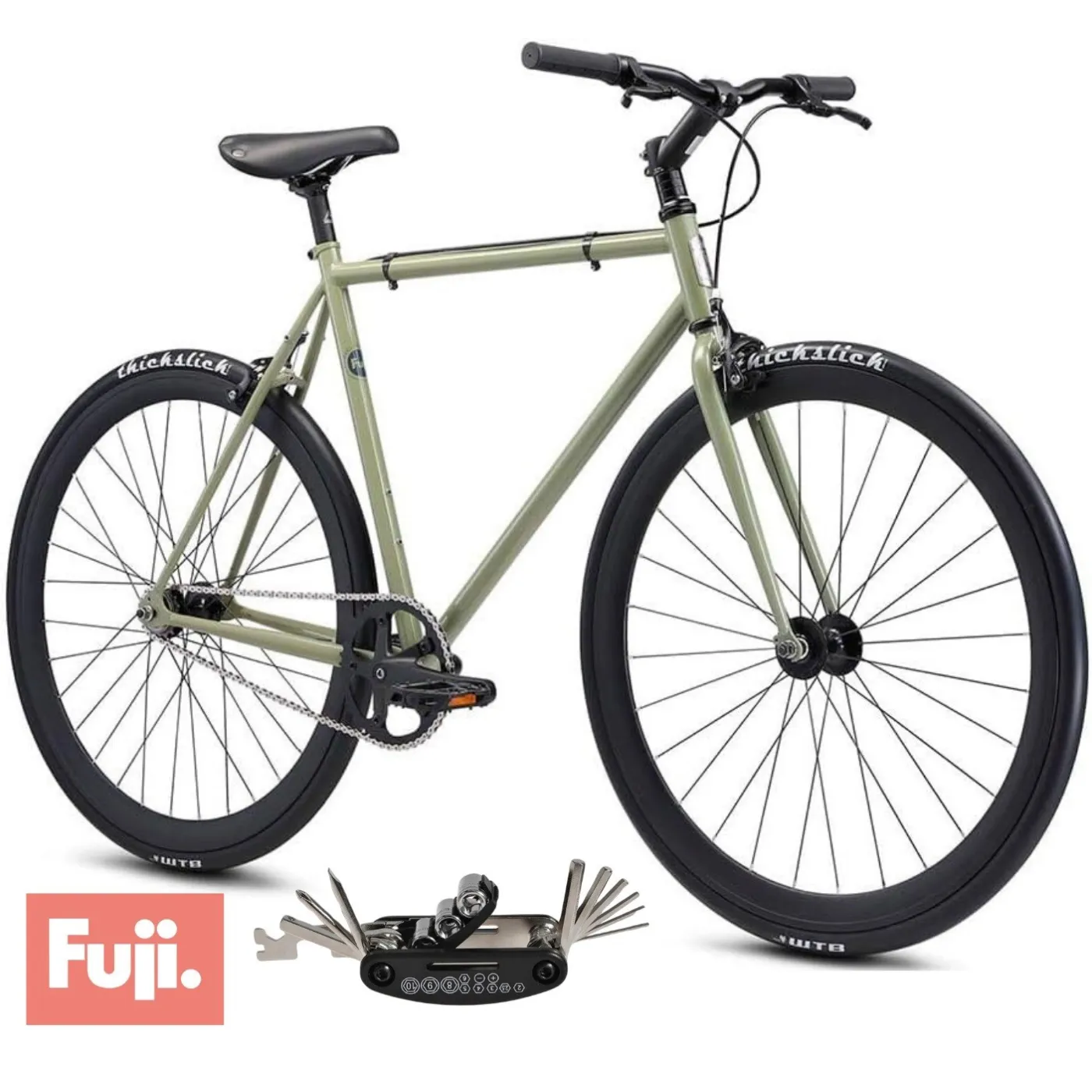 Rower Ostre Koło 28 Miejski U-Brake Odblaski Singlespeed Uniwersalny Lekki