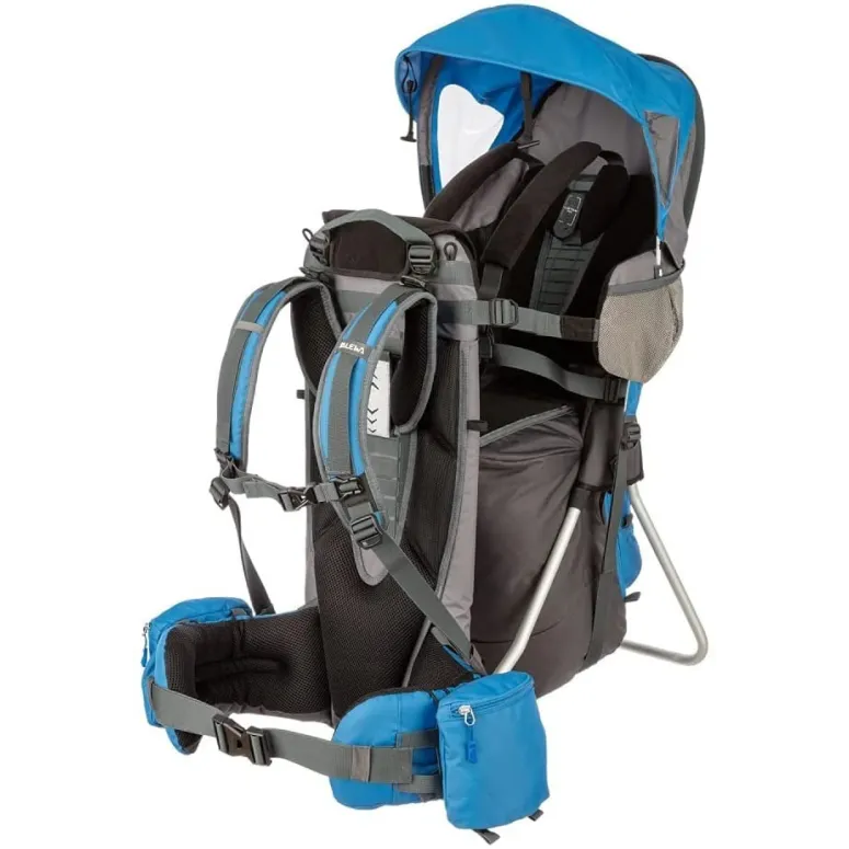 Nosidełko Turystyczne Dziecięce Salewa Koala II Unisex CzarnoNiebieskie 15L
