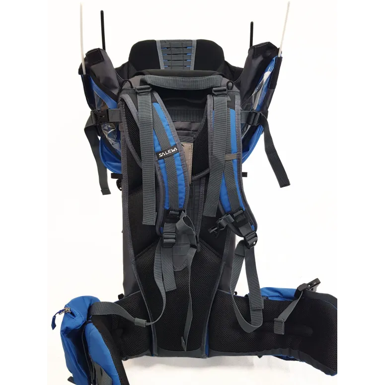 Nosidełko Turystyczne Dziecięce Salewa Koala II Unisex CzarnoNiebieskie 15L