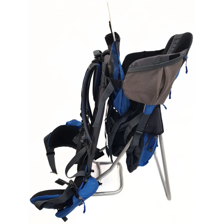 Nosidełko Turystyczne Dziecięce Salewa Koala II Unisex CzarnoNiebieskie 15L
