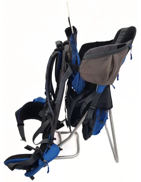Nosidełko Turystyczne Dziecięce Salewa Koala II Unisex CzarnoNiebieskie 15L