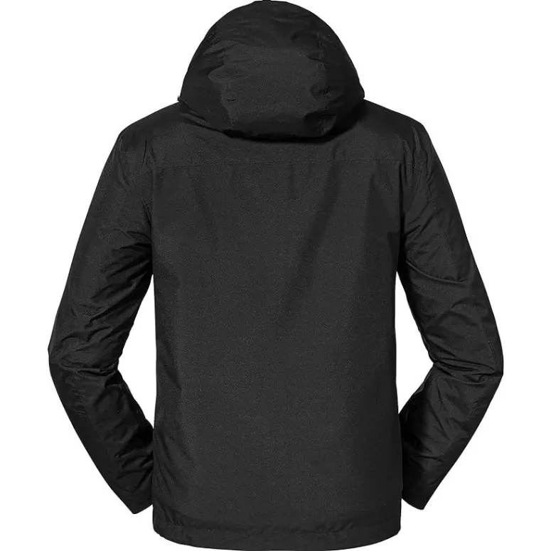 Męska Kurtka Trekkingowa 3w1 Schoffel Partinello Wodoodporna Czarna r. XL