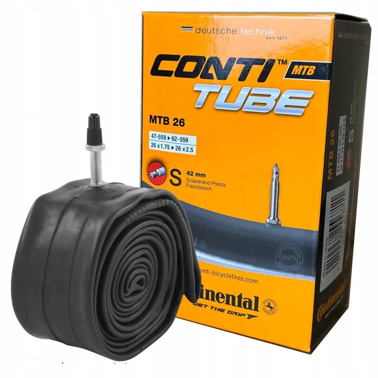 Dętka Rowerowa 26" MTB Górska Continental ContiTube Presta 42mm 47/62-559