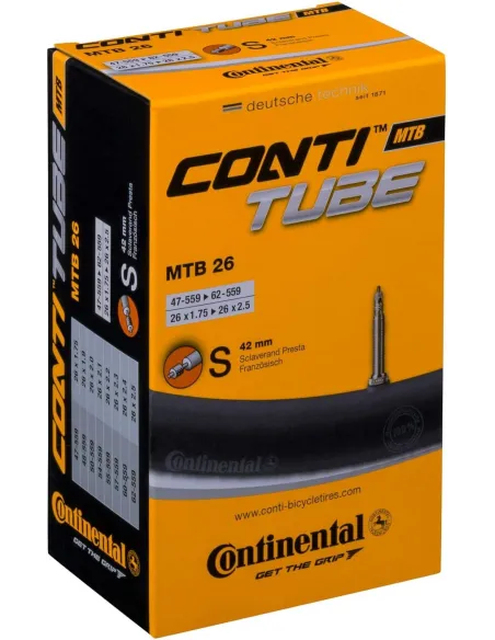 Dętka Rowerowa 26" MTB Górska Continental ContiTube Presta 42mm 47/62-559