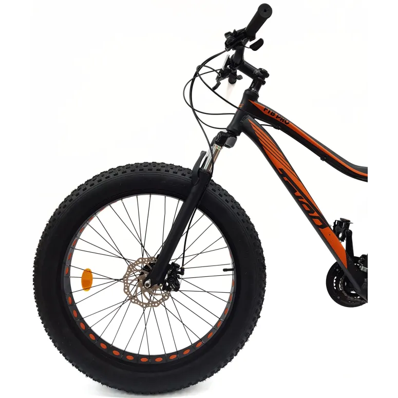 Rower Fatbike Terenowy Shimano Szerokie Opony 26 4,0 Amortyzacja Aluminium
