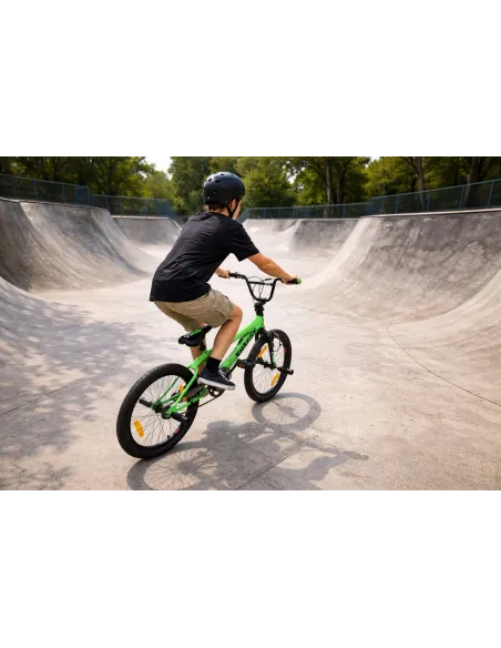 Rower Młodzieżowy BMX Koła 20 Wyczynowy Męski Damski Rotor 360 Pegi Dzwonek