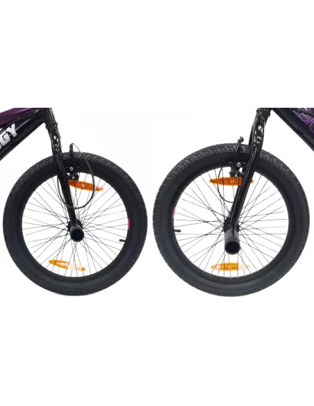 Rower BMX 20" Stal Rotor 360° Młodzieżowy Wyczynowy V-brake Alhonga Pegi x4