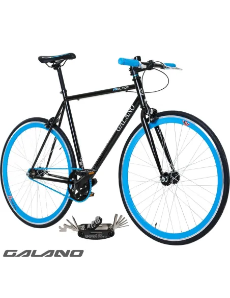 Rower Męski Ostre Koło 28" Dual Pivot Singlespeed Lekki Vintage Flip Flop