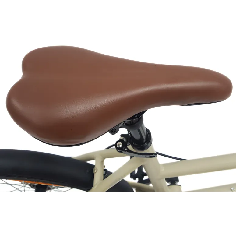 Rower Miejski 20" Uniseks Tarcze Microshift Dzwonek Błotniki Lekki 6-biegów