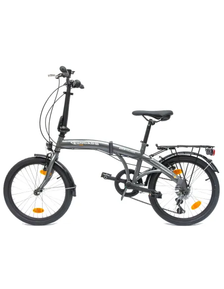 Rower Składany 20 Składak Męski Damski Miejski Bagażnik Oświetlenie Dzwonek