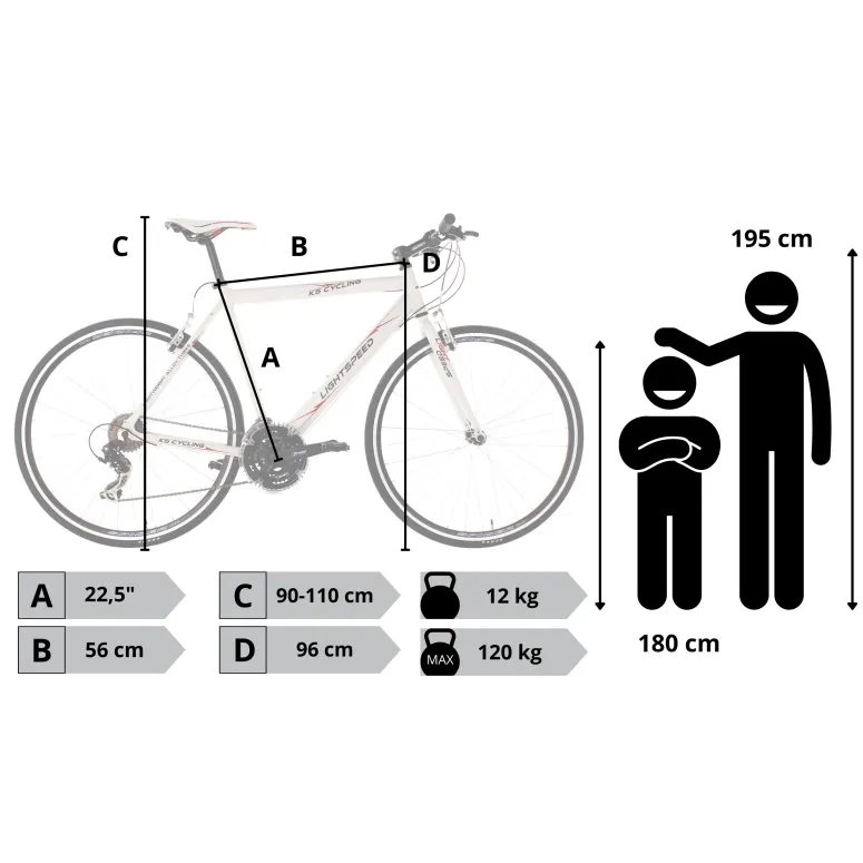 Rower Męski Szosowy Koła 28" Aluminium Kolarzówka Dzwonek Lekki Szosówka