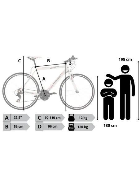 Rower Męski Szosowy Koła 28" Aluminium Kolarzówka Dzwonek Lekki Szosówka