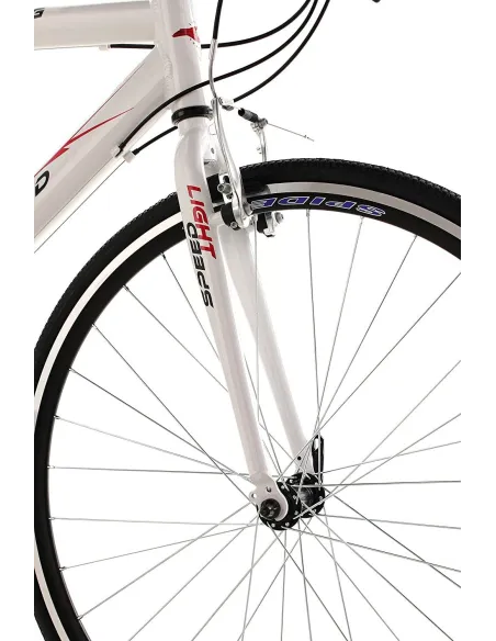 Rower Męski Szosowy Koła 28" Aluminium Kolarzówka Dzwonek Lekki Szosówka