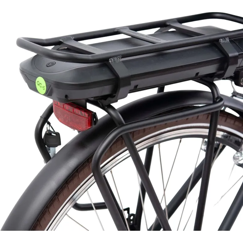 Rower Elektryczny Damski Miejski 28" Alu 250 W Wspomaganie Bagażnik Światła