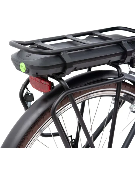 Rower Elektryczny Damski Miejski 28" Alu 250 W Wspomaganie Bagażnik Światła