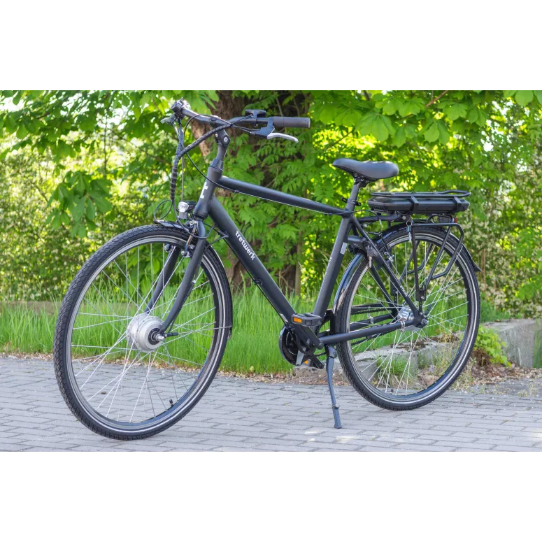 Rower Elektryczny Męski Trekkingowy 28" ALU 250 W Shimano NEXUS 7 Światła