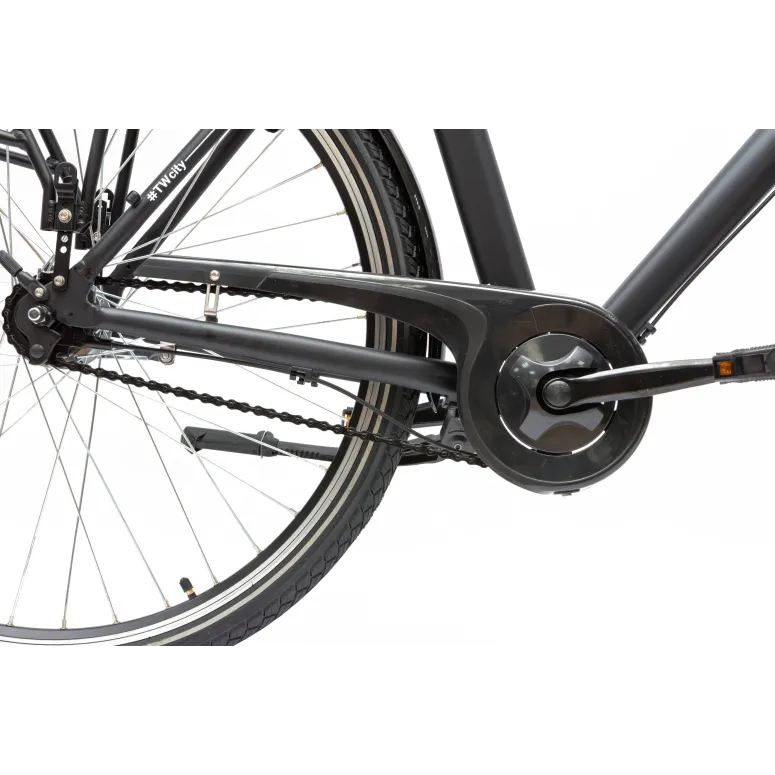 Rower Elektryczny Męski Trekkingowy 28" ALU 250 W Shimano NEXUS 7 Światła